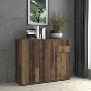 Pojemna komoda w kolorze old wood vintage ARCHBOX T2KK40-H51 Meble Forte 5