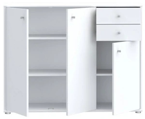 Pojemna biała komoda ARCHBOX T2KK40-120 Meble Forte 4