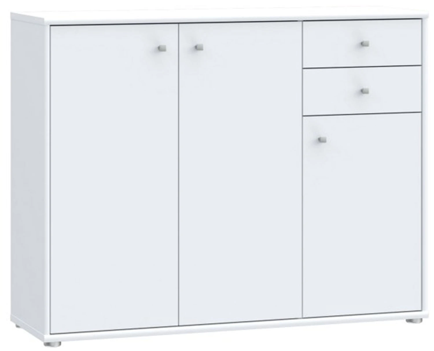 Pojemna biała komoda ARCHBOX T2KK40-120 Meble Forte