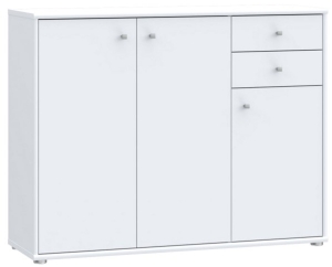 Pojemna biała komoda ARCHBOX T2KK40-120