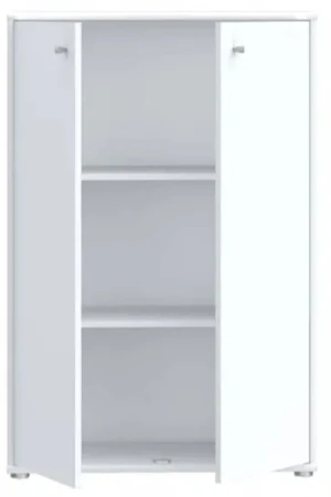 Otwierana biała komoda ARCHBOX T2KK30-120 Meble Forte 6