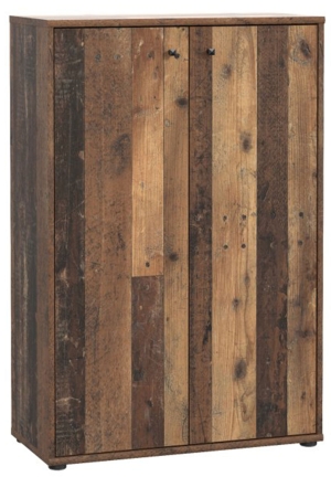 Otwierana komoda w kolorze old wood vintage ARCHBOX T2KK30-H51