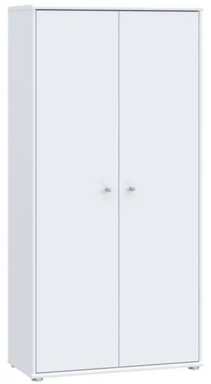 Wysoka biała komoda ARCHBOX T2KK521-120