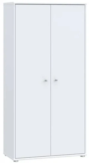 Wysoka biała komoda ARCHBOX T2KK521-120 Meble Forte 1