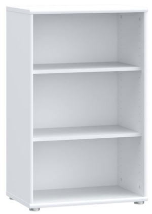 Niski biały regał ARCHBOX T2KR70-120