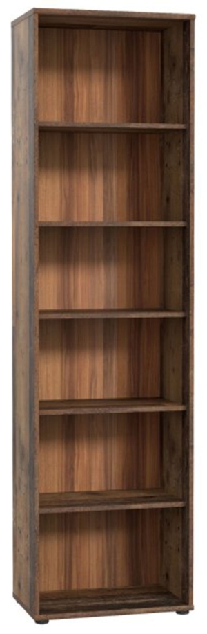 Wysoki regał w kolorze old wood vintage ARCHBOX T2KR02-H51
