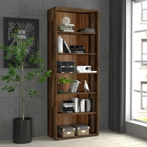 Obszerny regał w kolorze old wood vintage ARCHBOX T2KR01-H51 Meble Forte 5