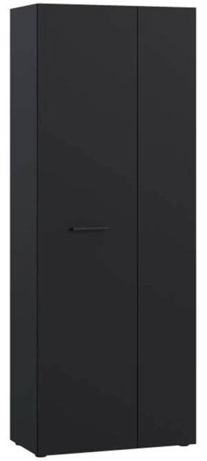 Czarna szafa gospodarcza Net306 MS264-Z13 Meble Forte 1