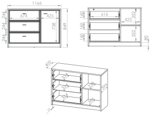 Komoda Avante 05 ML Meble 4