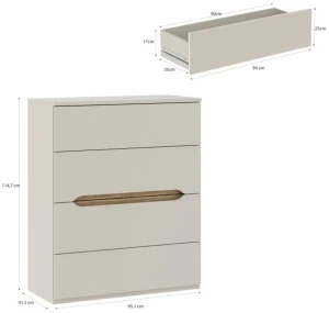 Pojemna komoda Edwal EDWK312-M902 Meble Forte 3