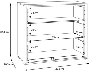 Komoda Wexlin WEXK211-M820 Meble Forte 4