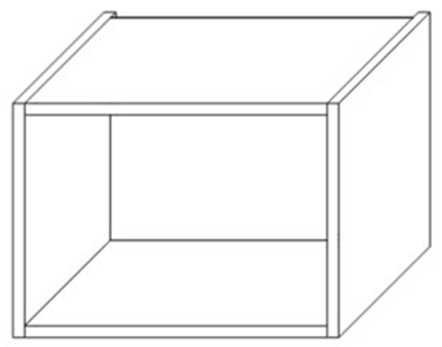 60 nadstawka górna otwarta wys.36 Gama