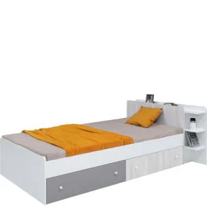 Łóżko z szufladami 90x200 Como CM12 Meblar 1