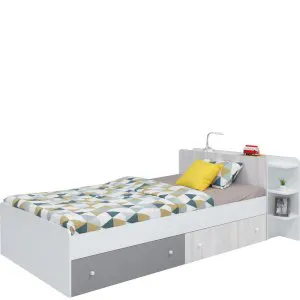 Łóżko z szufladami 120x200 Como CM13 Meblar 2
