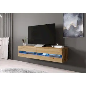 Szafka RTV 180 NEW Vigo Dąb wotan Cama Meble 3