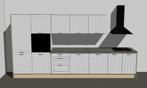 Projekt wykonawczy instalacji pod zabudowę kuchenną bez wyceny x 4
