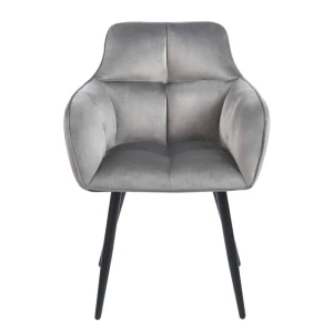 Krzesło velvet (szare) Furnitex 2