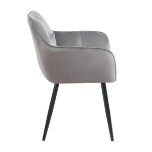 Krzesło velvet (szare) Furnitex 3