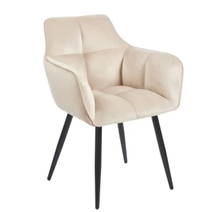 Krzesło velvet (beżowe) Furnitex 1