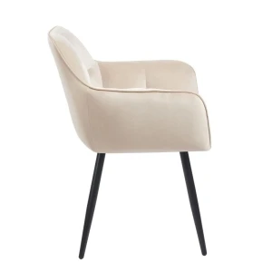 Krzesło velvet (beżowe) Furnitex 3