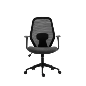 Fotel obrotowy (czarno-szary) Furnitex 2