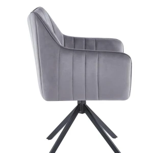 Krzesło velvet (szare) Furnitex 2