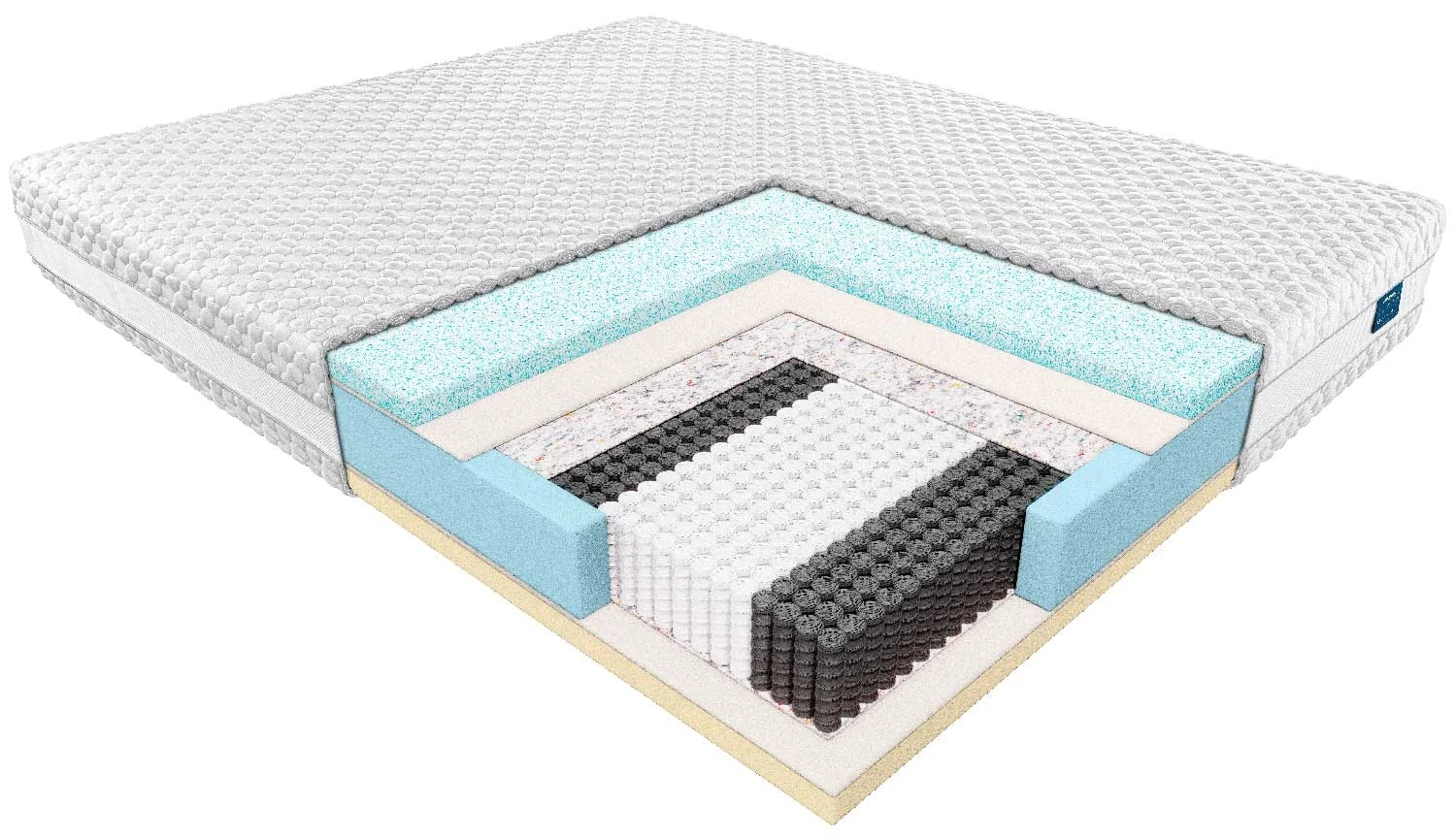 Materac 200x200 kieszeniowy Nolli Janpol Materace