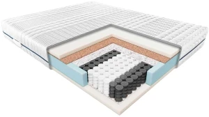Materac 120x200 kieszeniowy Delia (pokrowiec Smart) Janpol Materace 1