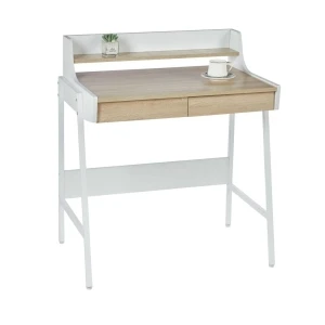 Biurko (dąb sonoma/biały) Furnitex 1