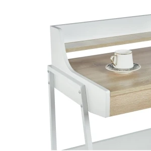 Biurko (dąb sonoma/biały) Furnitex 4