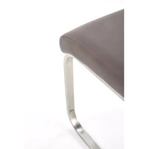 OPAL / metal szczotkowany / ekoskóra szara Halmar 3
