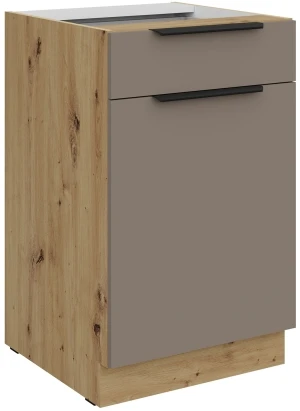 50 dolna jednodrzwiowa z szufladą Stolarz Lempert 1