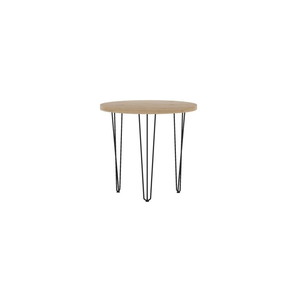 PRZEDSPRZEDAŻ -15% do 30.01 ! Stół okrągły (dąb artisan + nogi III) Fi80 Furnitex