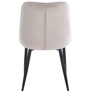 Krzesło velvet - Riviera 06 beżowe Furnitex 4