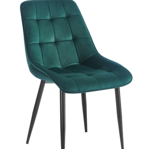 Krzesło velvet - Riviera 38 zielone