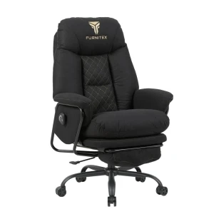 Fotel obrotowy gamingowy - czarny Furnitex 1