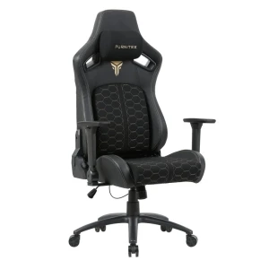 Fotel obrotowy gamingowy - czarny Furnitex 1