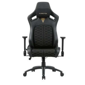 Fotel obrotowy gamingowy - czarny Furnitex 4