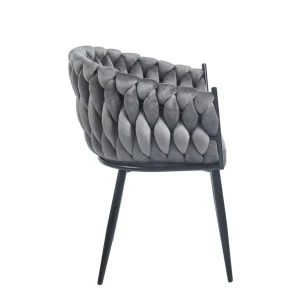 Krzesło velvet - Riviera 91 szare Furnitex 2