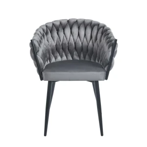 Krzesło velvet - Riviera 91 szare Furnitex 3