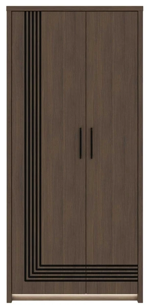 Szafa ubraniowa L Eufemius EUFS821L-D131 Meble Forte 3