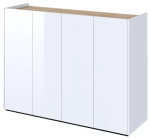 Biała komoda z oświetleniem Easy EA-02 Lenart Meble 1