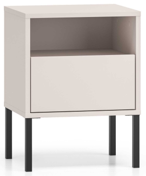 Szafka nocna w kolorze Cashmere BARNEE 05-002