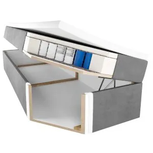 Łóżko Kontynentalne Typ 58 160/200 PKMebel 3