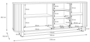 Komoda Formswift FOSK248R-D108 Meble Forte 2