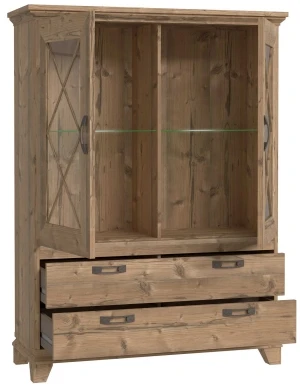 Witryna dwudrzwiowa Nepal EPLV621B-S17 Meble Forte 2