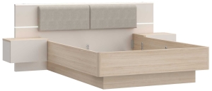 Łóżko 140x190  (bez materaca i stelarzu) Panoptik PNPL3141B-Q203