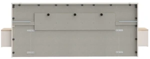 Łóżko 140x190  (bez materaca i stelarzu) Panoptik PNPL3141B-Q203 Meble Forte 8