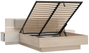 Łóżko 160x200 z podnoszonym stelarzem (bez materaca) Panoptik PNPL3162B-Q203 Meble Forte 4