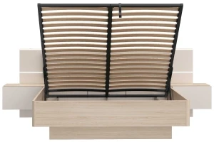 Łóżko 160x200 z podnoszonym stelarzem (bez materaca) Panoptik PNPL3162B-Q203 Meble Forte 6